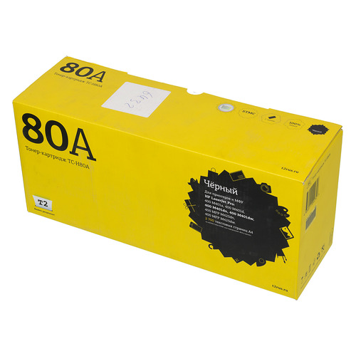 

Картридж T2 CF280A, черный / TC-H80A, CF280A