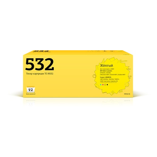 

Картридж T2 CC532A, желтый / TC-H532, CC532A
