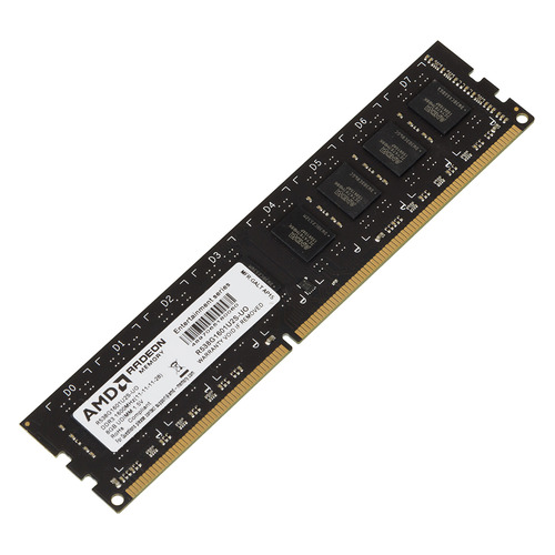 фото Модуль памяти amd r538g1601u2s-uo black ddr3 - 8гб 1600, dimm, oem