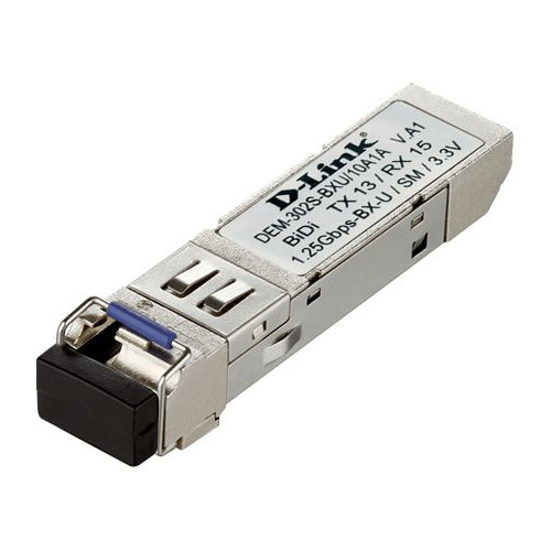 

Модуль SFP D-Link DEM-302S-BXU 1port 1000Base-BX 3.3В WDM TX:1310nm RX:1550nm