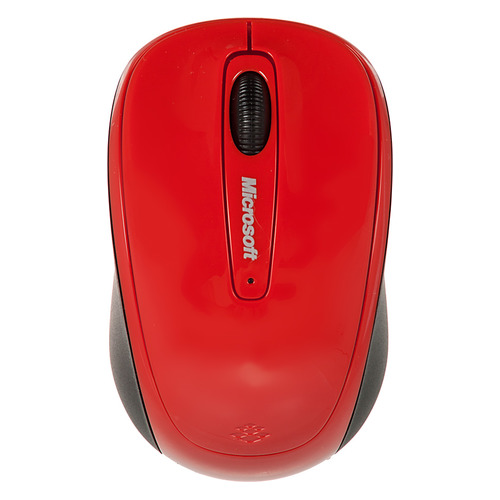 

Мышь Microsoft 3500, оптическая, беспроводная, USB, красный и черный [gmf-00293], 3500