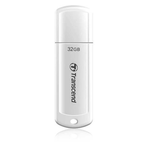 фото Флешка usb transcend jetflash 730 32гб, usb3.0, белый [ts32gjf730]