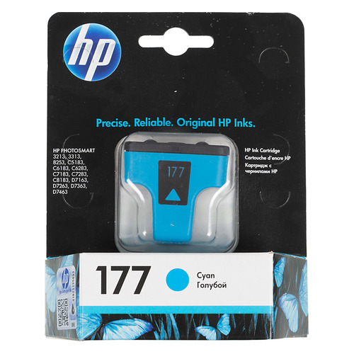 

Картридж HP 177, голубой [c8771he], 177