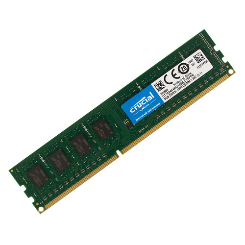 фото Модуль памяти crucial ct102464bd160b ddr3l - 8гб 1600, dimm, ret