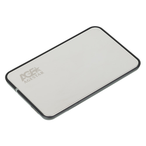 фото Внешний корпус для hdd/ssd agestar 3ub2a8s-6g, серебристый