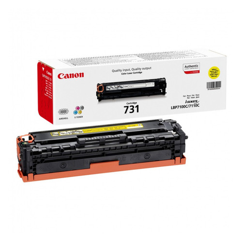 

Картридж Canon 731Y, желтый / 6269B002, 731Y