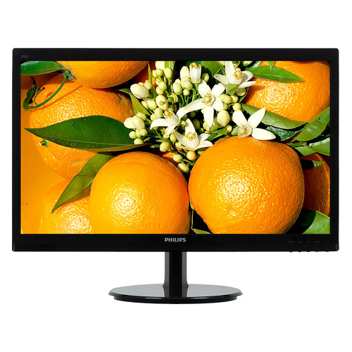 фото Монитор philips 246v5lsb (00/01) 24", черный