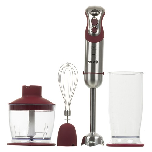 

Блендер GORENJE HB804QR, погружной, красный