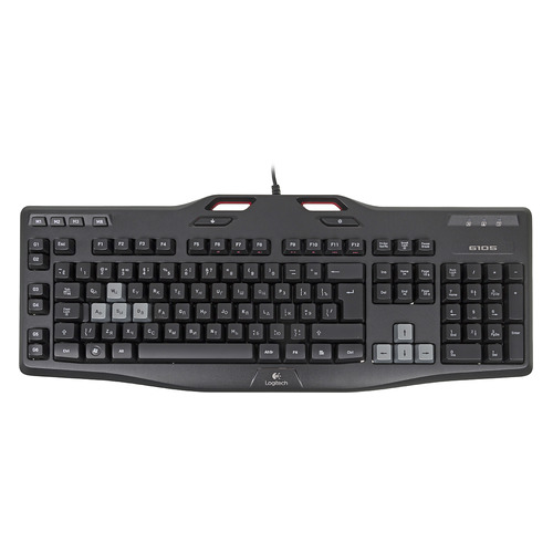 

Клавиатура LOGITECH G105, USB, черный [920-005056]