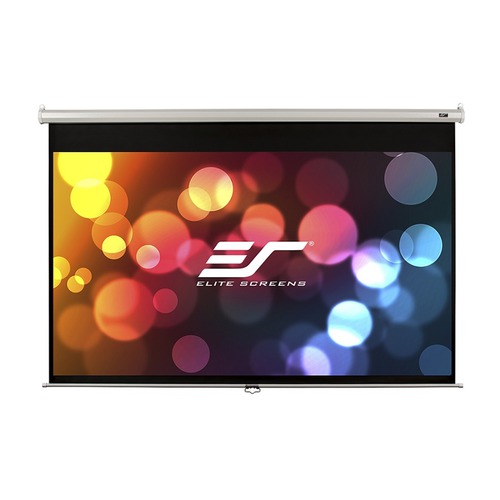 Экран ELITE SCREENS Manual M120XWH2, 265.7х149.4 см, 16:9, настенно-потолочный белый