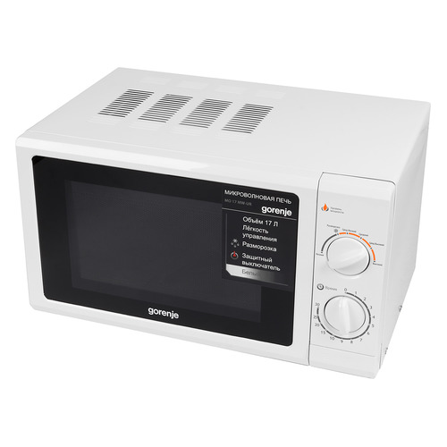 

Микроволновая Печь Gorenje MO17MW UR 17л. 700Вт белый