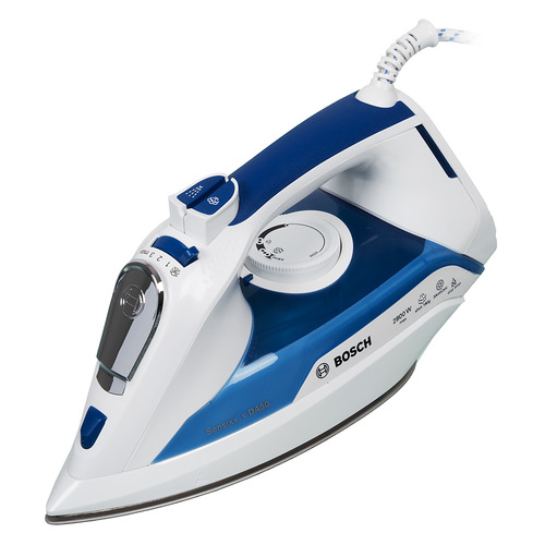 

Утюг BOSCH TDA5028010, 2800Вт, белый/ синий, Белый и синий, TDA5028010