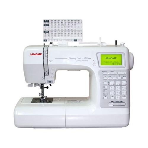 

Швейная машина JANOME Memory Craft 5200 HC белый
