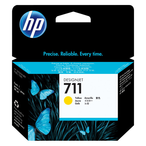 

Картридж HP 711, желтый / CZ132A, 711
