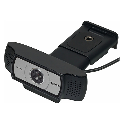 

Web-камера Logitech HD Webcam C930e, черный/серебристый [960-000972], C930e