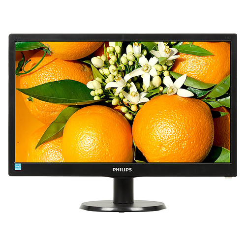 фото Монитор philips 193v5lsb2 (10/62) 18.5", черный [193v5lsb2/10]