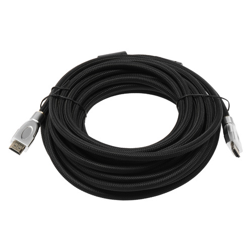 

Кабель аудио-видео HDMI (m) - HDMI (m) , ver 1.4, 10м, GOLD ф/фильтр, черный