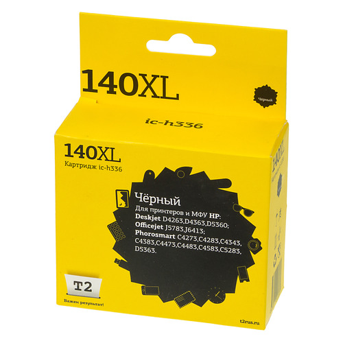 

Картридж T2 CB336HE 140XL, черный / IC-H336, CB336HE 140XL