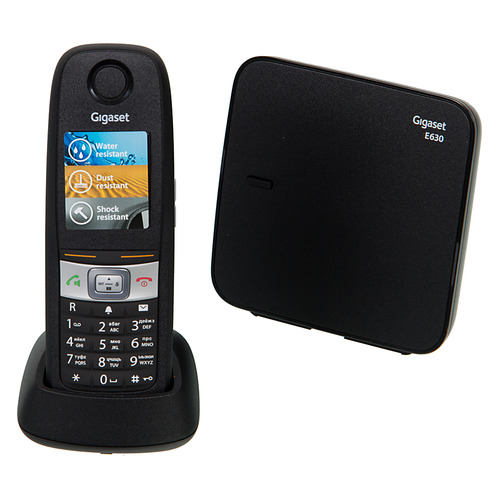 

Радиотелефон GIGASET E630, черный