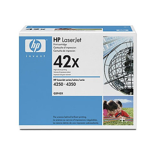 

Картридж (двойная упаковка) HP Q5942XD, черный / черный