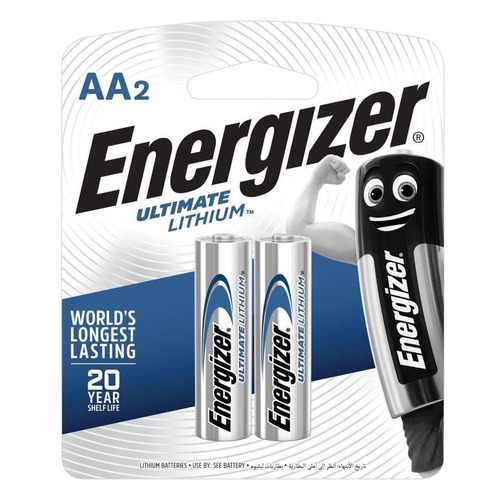

AA Батарейка Energizer FR6/L91, 2 шт., FR6/L91