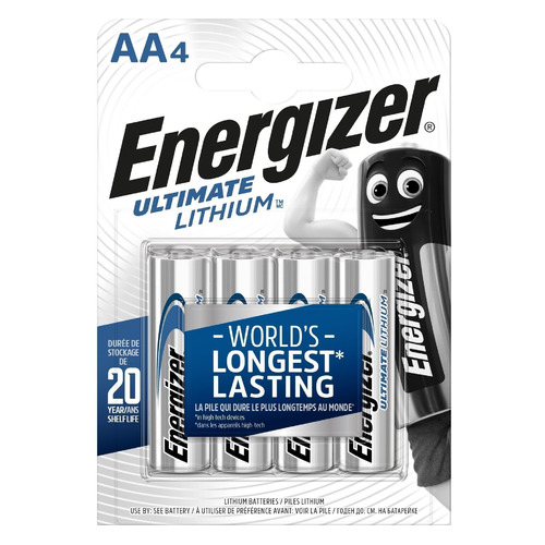 

AA Батарейка Energizer Ultimate FSB4, 4 шт., FSB4