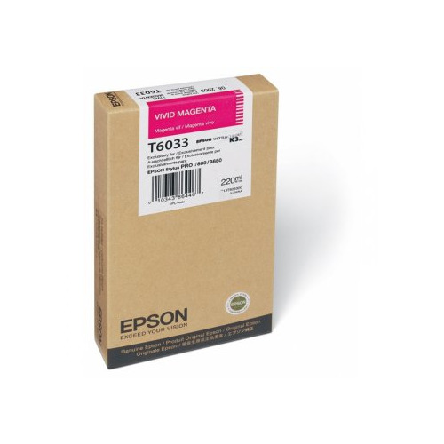 

Картридж Epson T6033, пурпурный / C13T603300, T6033