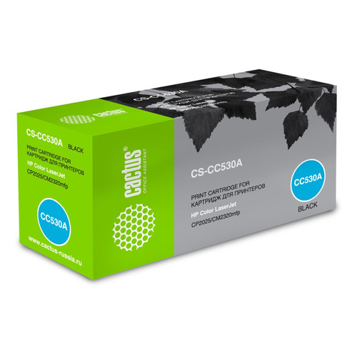 

Картридж Cactus CS-CC530A, черный / CS-CC530A, CS-CC530A