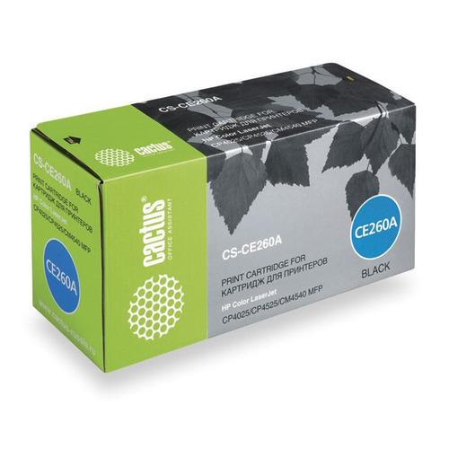 

Картридж Cactus CS-CE260A, черный / CS-CE260A, CS-CE260A