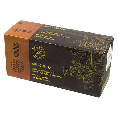 

Картридж CACTUS CSP-CC532A, PREMIUM, желтый