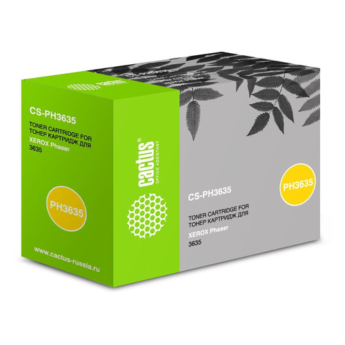 

Картридж Cactus CS-PH3635, 108R00796, черный / CS-PH3635, CS-PH3635