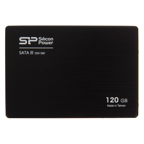 

SSD накопитель SILICON POWER S60 SP120GBSS3S60S25 120Гб, 2.5", SATA III