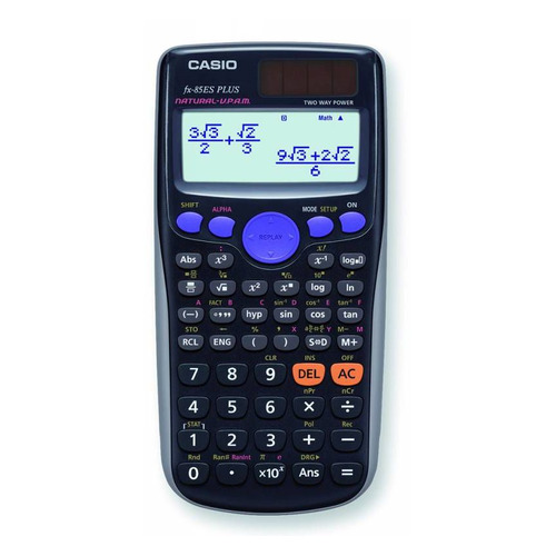 

Калькулятор CASIO FX-85ES PLUS, 12-разрядный, черный