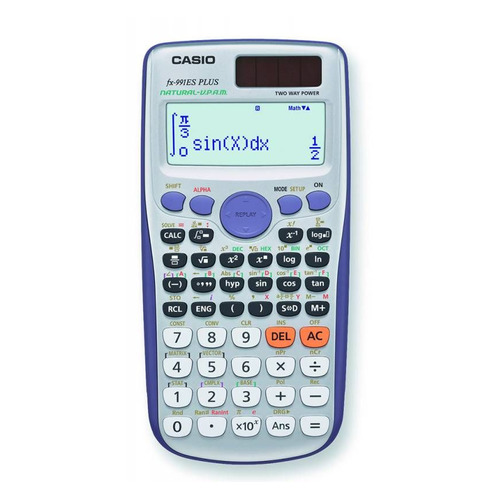 

Калькулятор CASIO FX-991ESPLUS, 10+2-разрядный, серый, FX-991ESPLUS