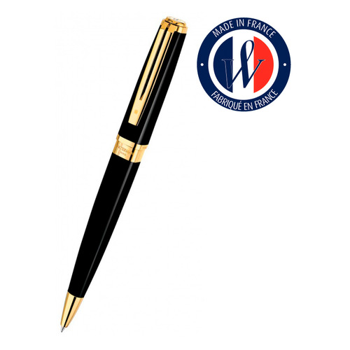 

Ручка шариков. Waterman Exception Slim (S0636960) Black GT подар.кор., Slim