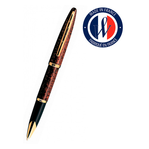 

Ручка роллерн. Waterman Carene 41104 (S0700920) Amber GT F черные подар.кор., 41104