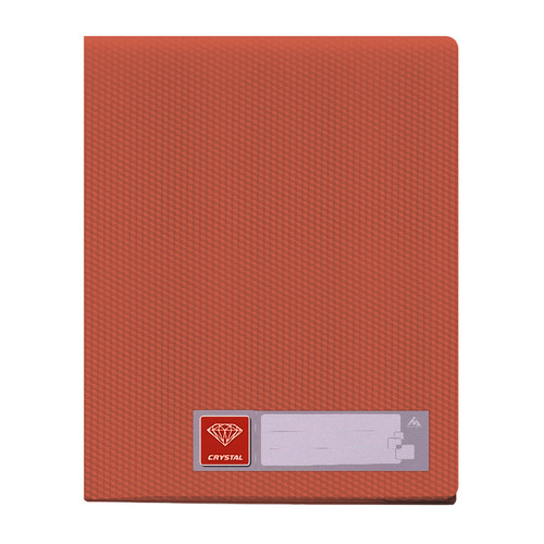 

Упаковка папок с 40шт прозр. вклад. БЮРОКРАТ прозр. вклад. Crystal -CR40RED, A4, пластик, 0.5мм, красный 25 шт./кор.