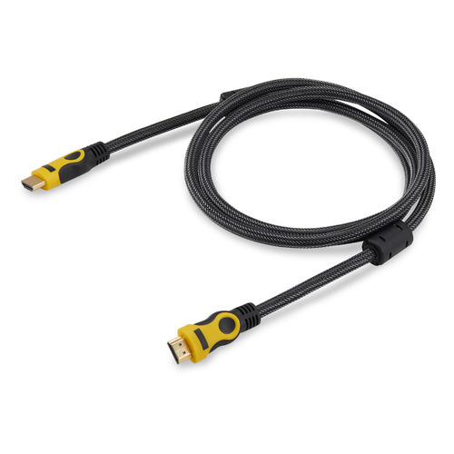 фото Кабель аудио-видео buro hdmi 1.4, hdmi (m) - hdmi (m) , ver 1.4, 1.8м [hdmi 19m-19m braid]