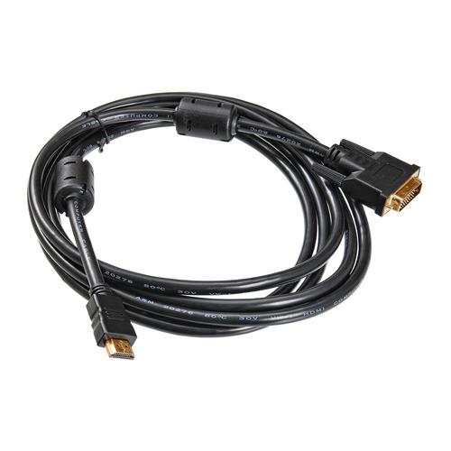 

Кабель BURO HDMI (m) - DVI-D (m), GOLD , ферритовый фильтр , 3м [hdmi-19m-dvi-d-3m]