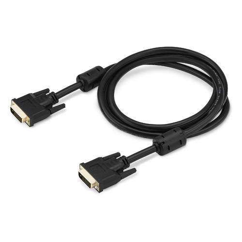 

Кабель BURO DVI-D (m) - DVI-D (m), GOLD , ферритовый фильтр , 1.8м
