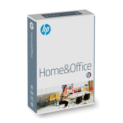

Бумага SYLVAMO HP Home&Office, A4, 80г/м2, 500л, общего назначения(офисная), белый, покрытие матовое [chpho080x533], HP Home&Office