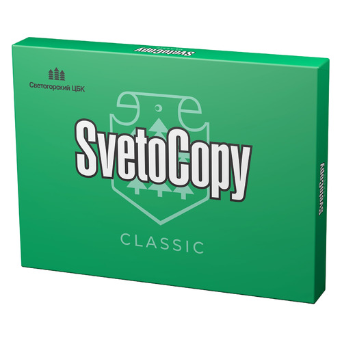 

Бумага SYLVAMO Svetocopy, A3, 80г/м2, 500л, общего назначения(офисная), белый 5 шт./кор., Svetocopy