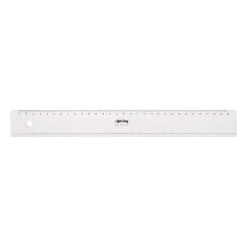

Упаковка линеек ROTRING Centro Flat Ruler, пластик, 30см, прозрачный [s0220950], Centro Flat Ruler