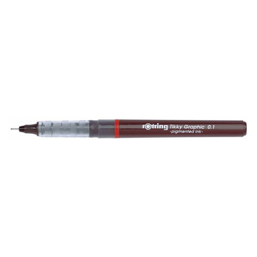 

Ручка капилляр. Rotring Tikky Graphic (1904750) d=0.1мм 12 шт./кор., Tikky Graphic