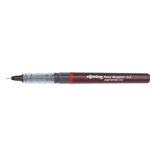 

Ручка капилляр. Rotring Tikky Graphic (1904752) d=0.2мм 12 шт./кор., Tikky Graphic