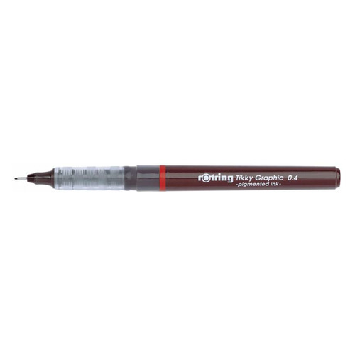 

Ручка капилляр. Rotring Tikky Graphic (1904754) d=0.4мм 12 шт./кор., Tikky Graphic