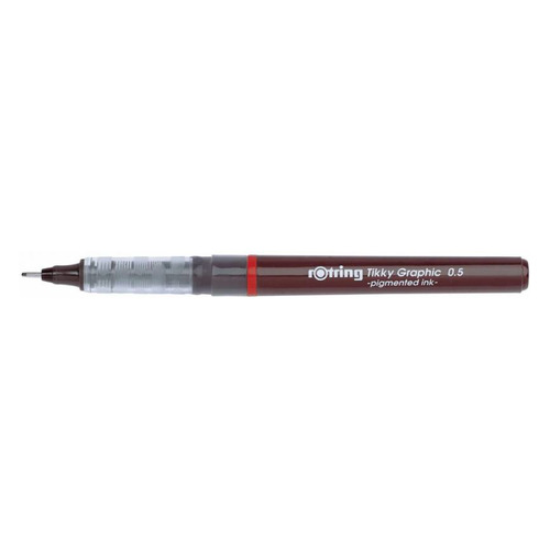 

Ручка капилляр. Rotring Tikky Graphic (1904756) d=0.5мм 12 шт./кор., Tikky Graphic