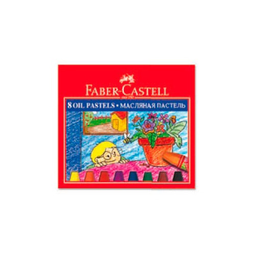 

Масляная пастель Faber-Castell 125308 8цв. картон.кор. 12 шт./кор.
