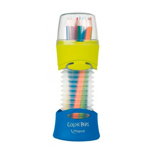 

Карандаши цветные Maped Color`Peps 683212 трехгран. липа 12цв. пласт.туб. 16 шт./кор.