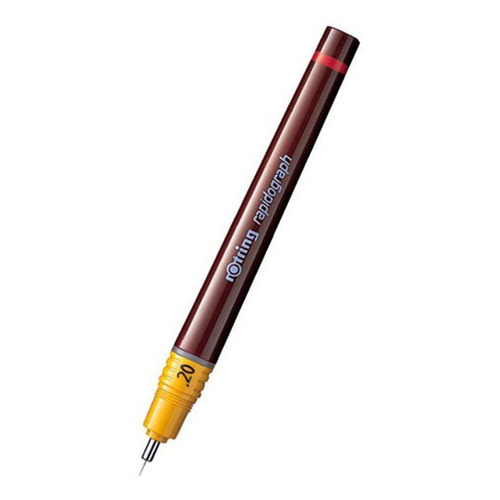 

Рапидограф ROTRING 0.2мм, съемный пишущий узел/сменный картридж [1903236]